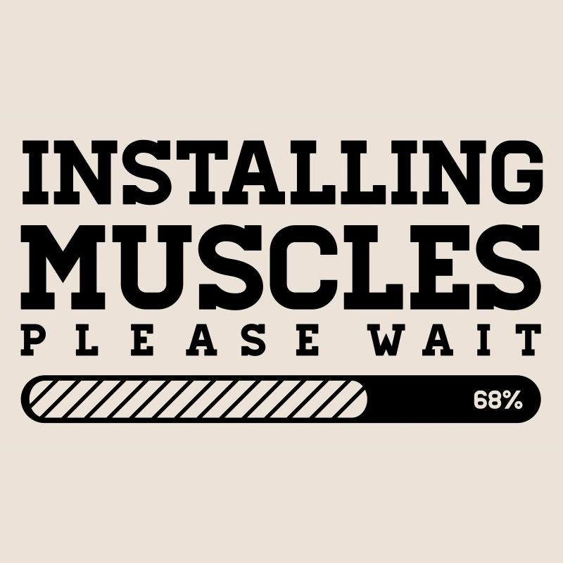 INSTALLING MUSCLES - PLEASE WAIT