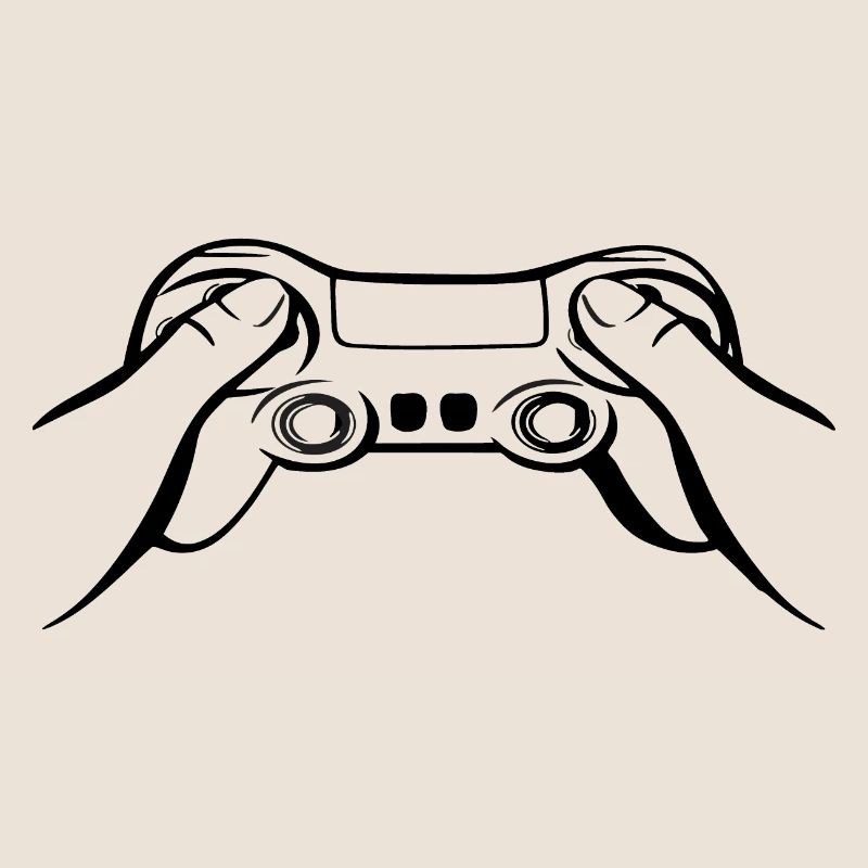 Gamecontroller schwarz