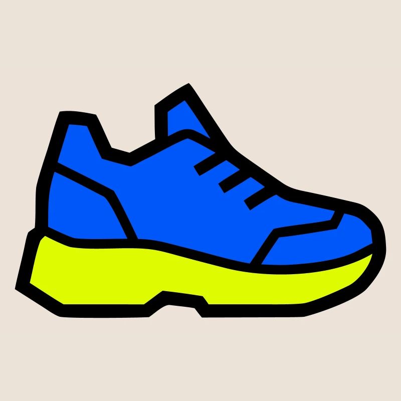Moderner Laufschuh Sneaker