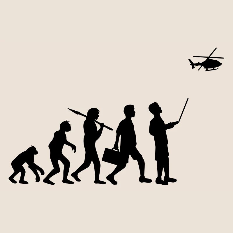 Evolution remote controlled model helicopter