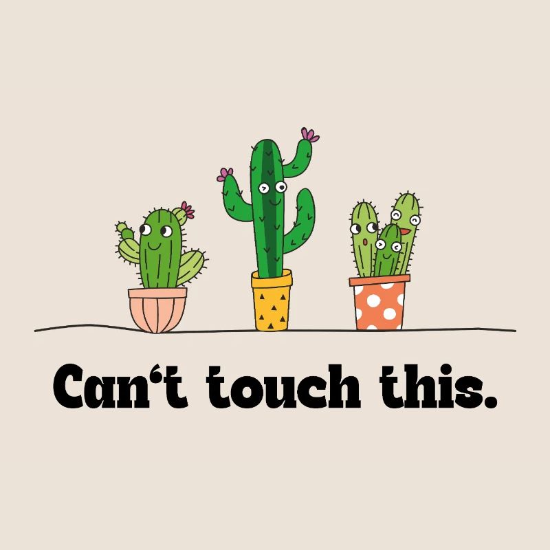 Impossible de toucher ça – Kawaii Cactus Word Game