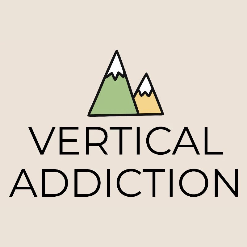 Vertical Addiction - Design mit Bergspitzen