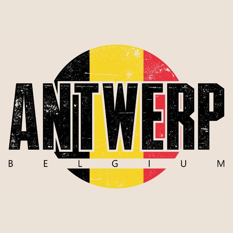 We Emblem Split Gelb Rot