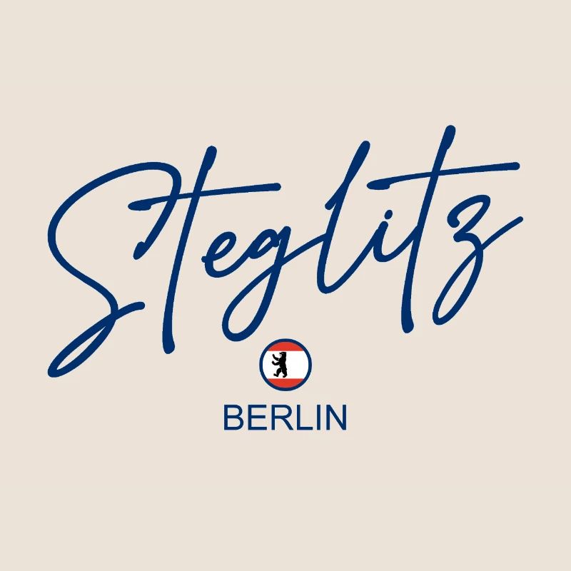 Steglitz - Berlin Flag - Berlin Bear