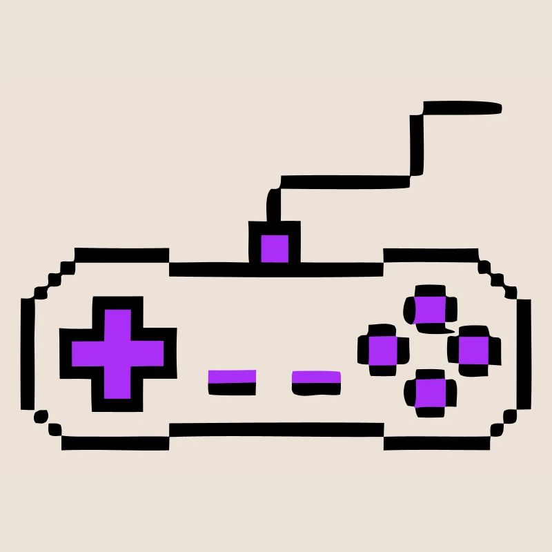 Retro Gamepad Controller Zocker