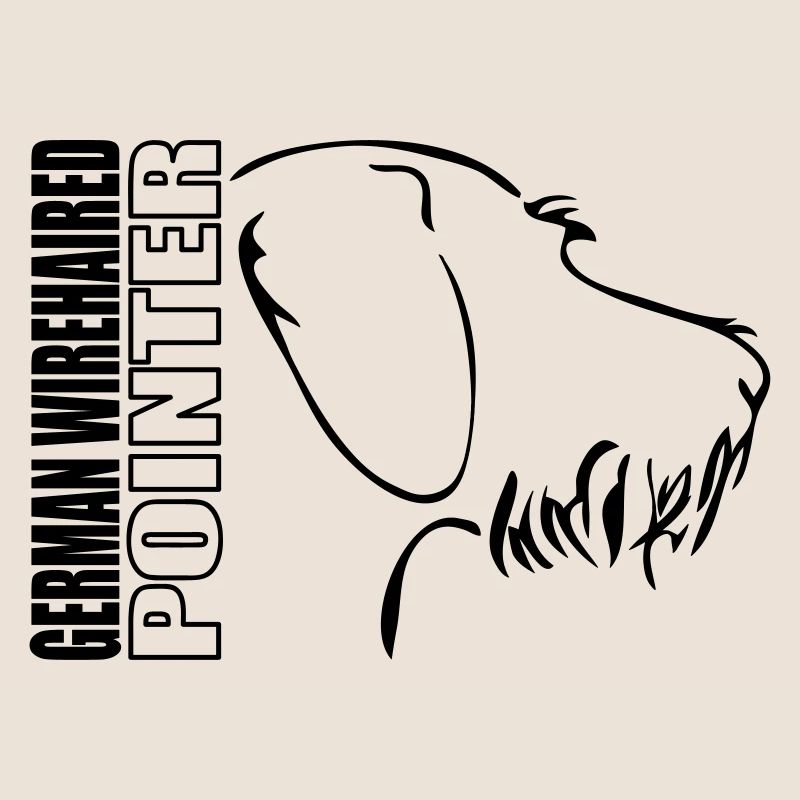 German wirehaired pointer PROFILE