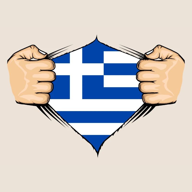 Conception du drapeau de la Grèce