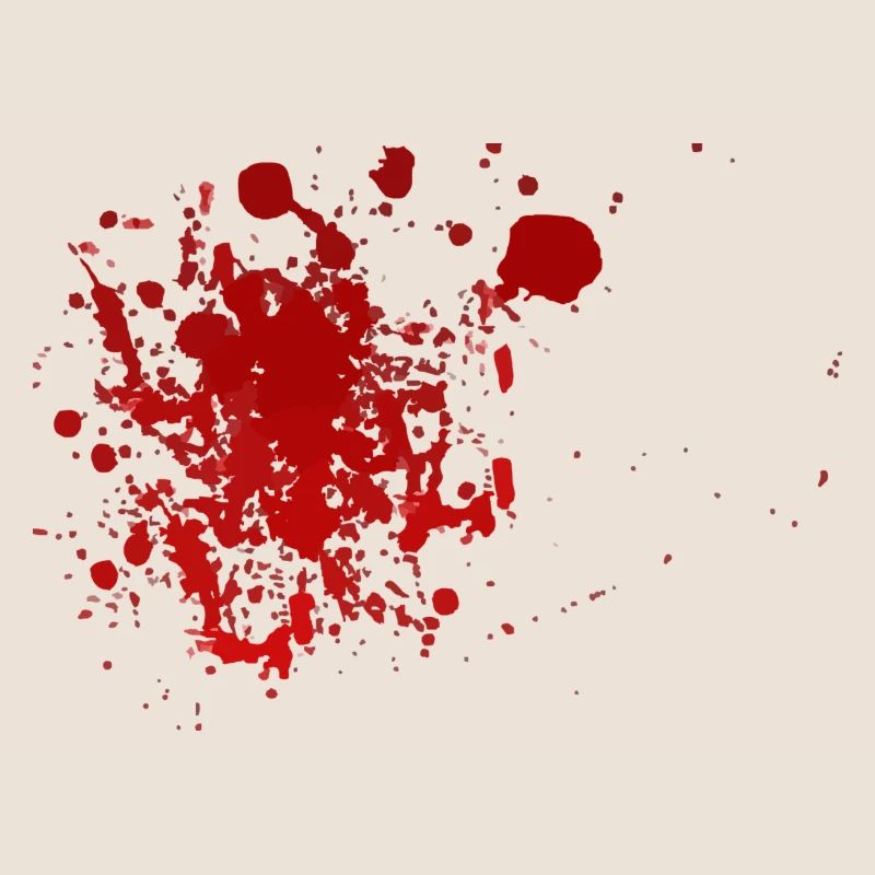 éclaboussures d'éclaboussures de sang éclaboussures de sang Halloween