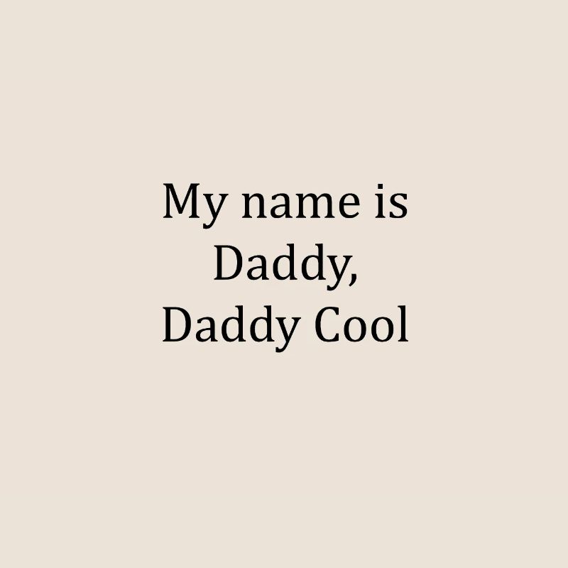 Je m'appelle Daddy