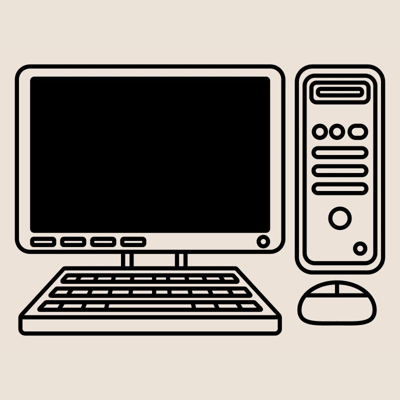Screen Keyboard Mouse Computer