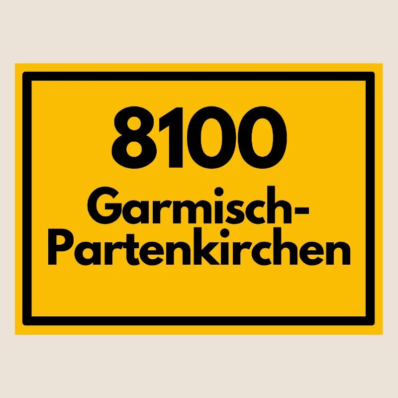 ANCIEN CODE POSTAL 8100 GARMISCH-PARTENKIRCHEN
