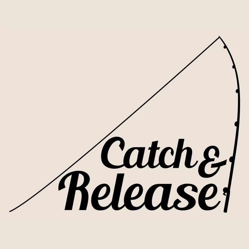 release throw back catch and release angler