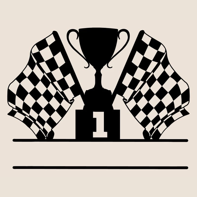 Drapeau numéro 1 de la Coupe de course automobile
