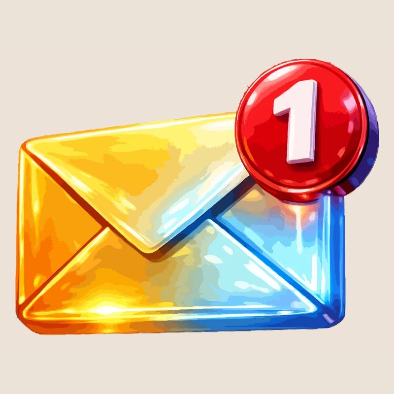 Erste Abzeichen-E-Mail