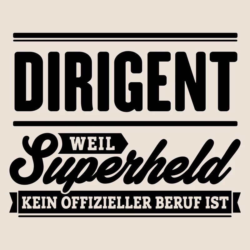 Superheld Dirigent