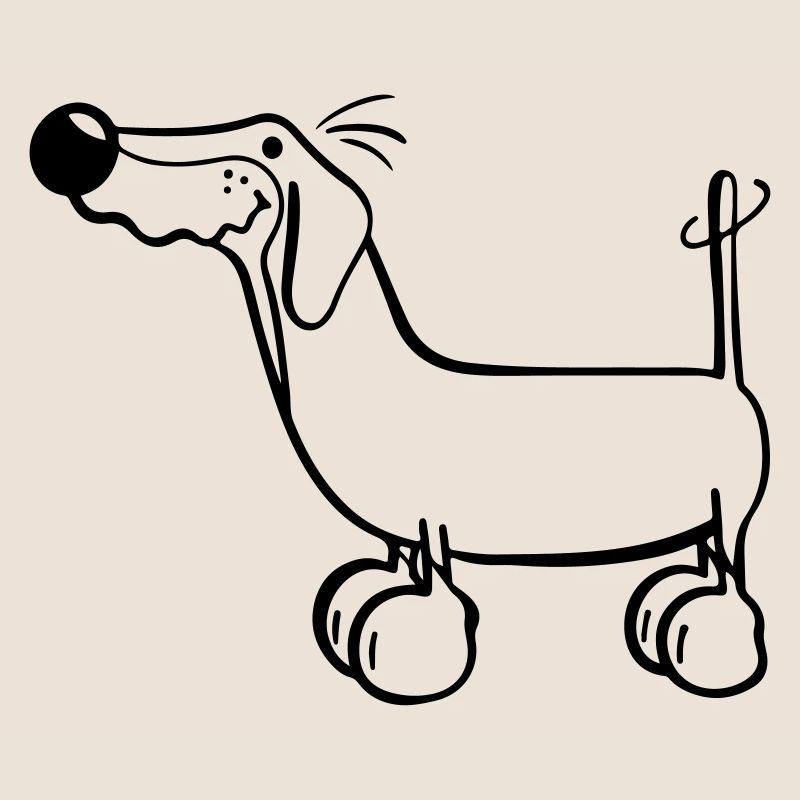 Funny Dachshund