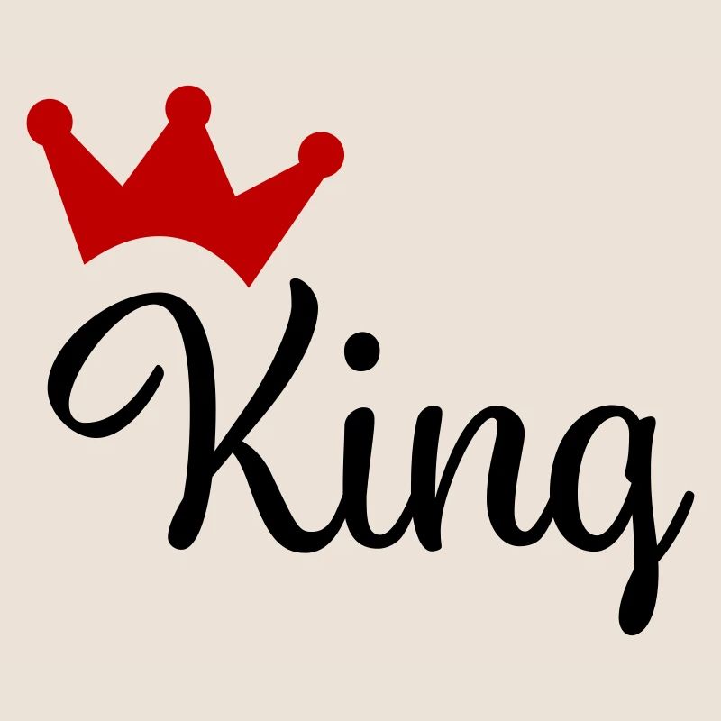 King mit Krone