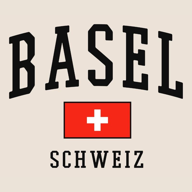 Basel Schweiz Flagge