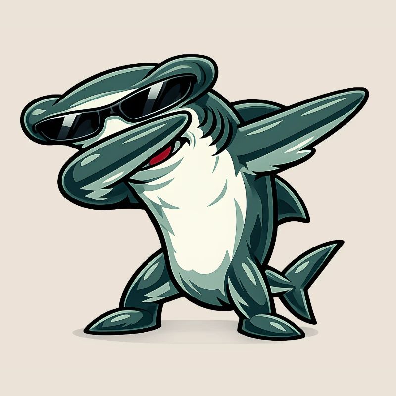 Requin-marteau à dabber