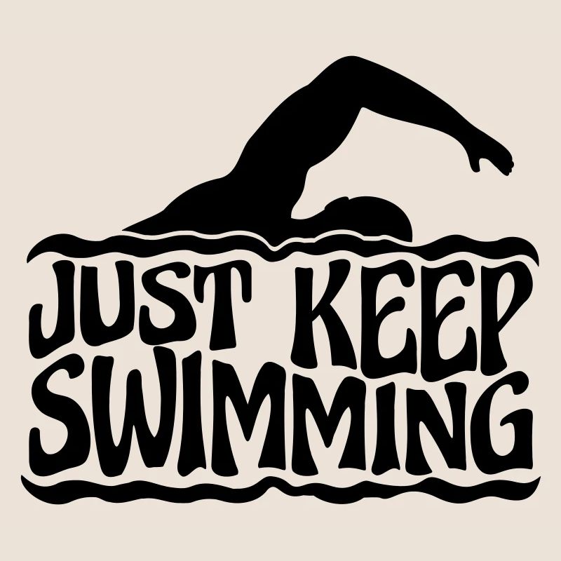 Continuez simplement à nager