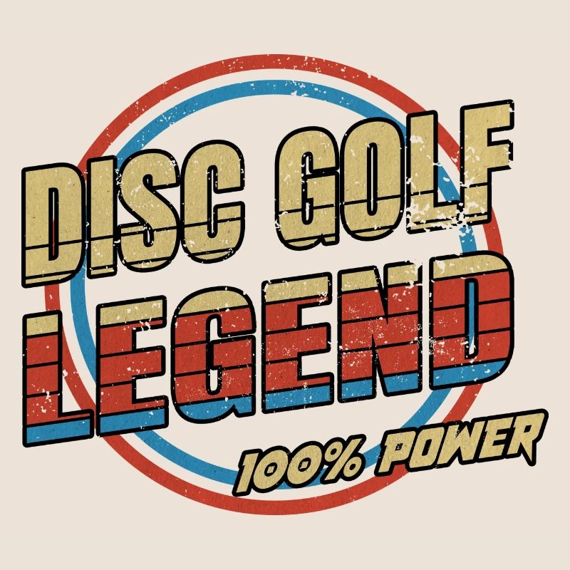 Disco golf legends design