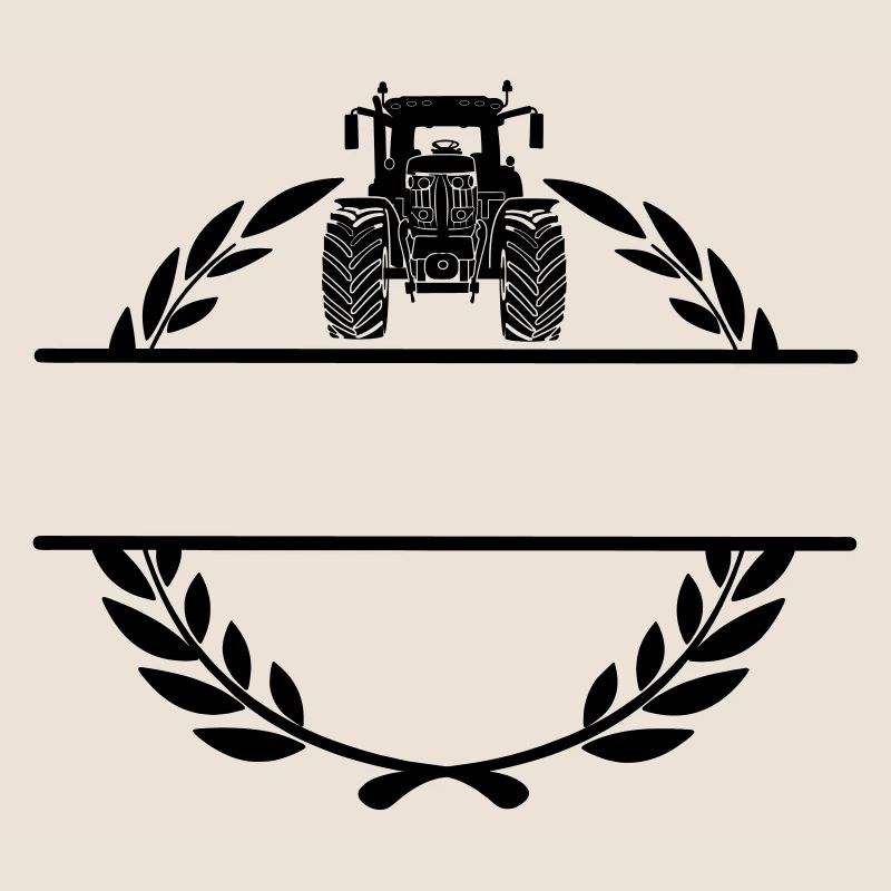 Lorbeerkranz Ackerschlepper