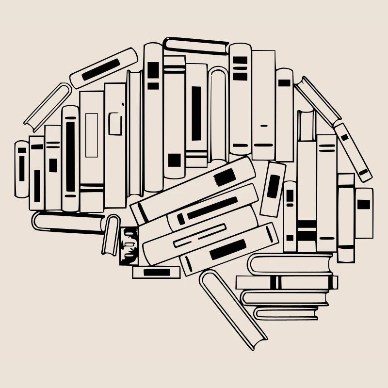 Brain from Books Knowledge