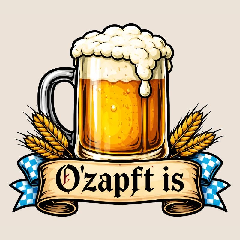 O'zapft is – Bayerischer Spruch