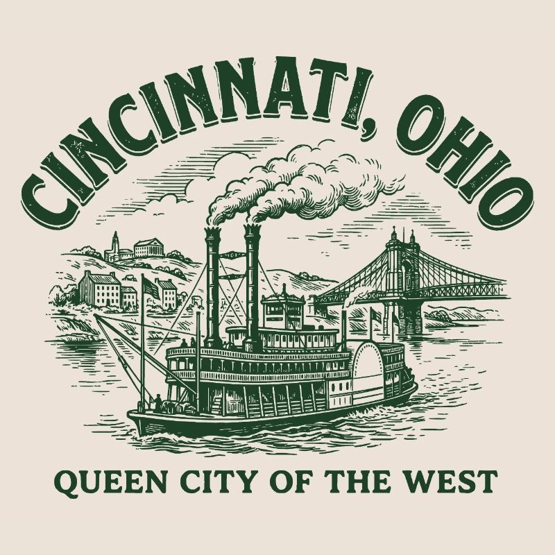 Cincinnati Dampfschiff Erbe