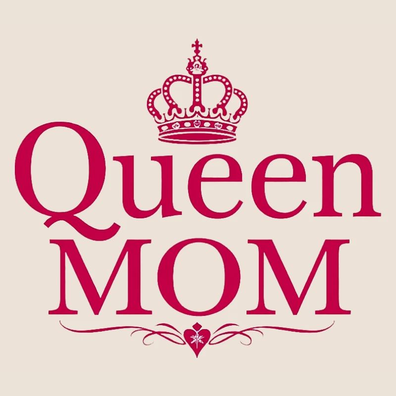 Queen Mom – Stylisches Muttertags Design