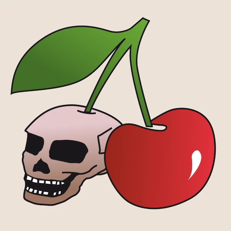 Totenkopf Kirsche