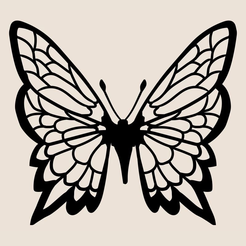 Design de papillon schoener