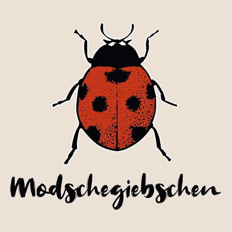 Modschegiebchen Marienkäfer Sächsisch Geschenk