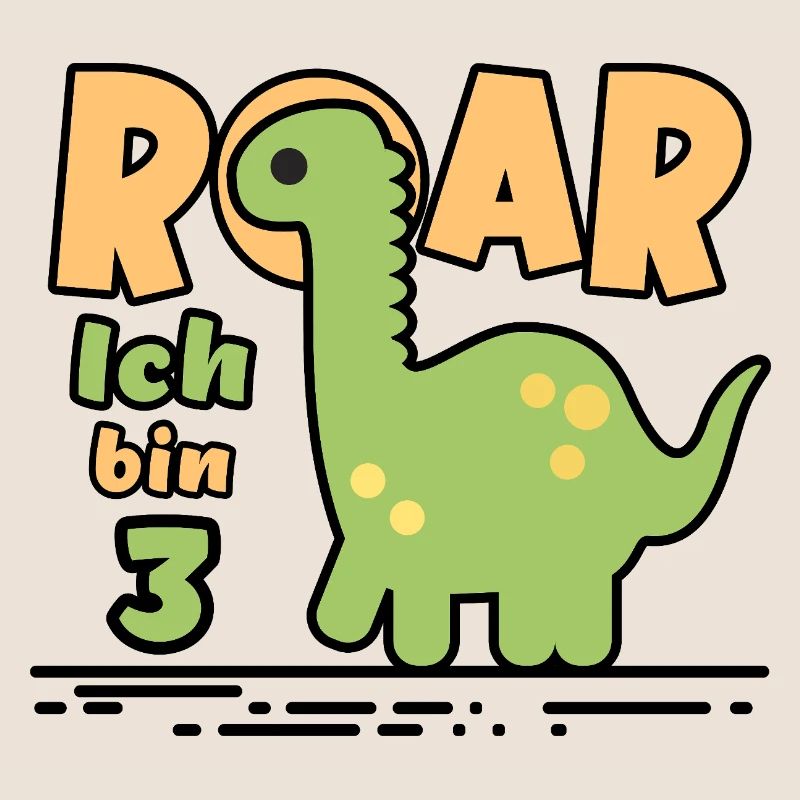 3rd Birthday Dinosaur