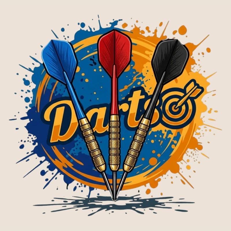 Dartsplash Farbexplosion