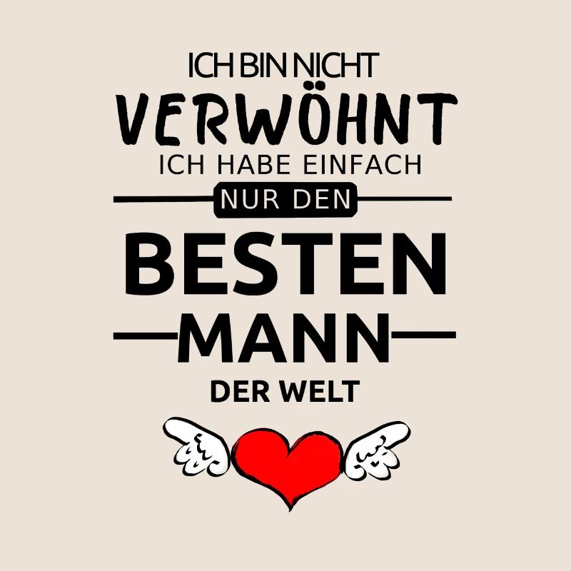 Bester Mann der Welt Valentinstag Geschenk Liebe