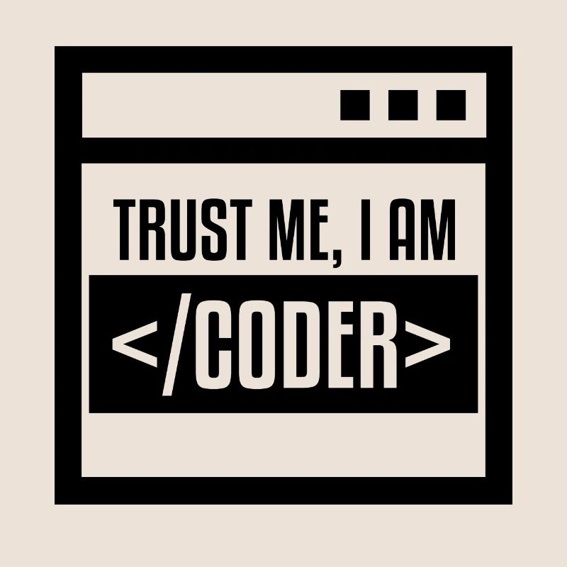 TRUST ME I AM CODER BLACK