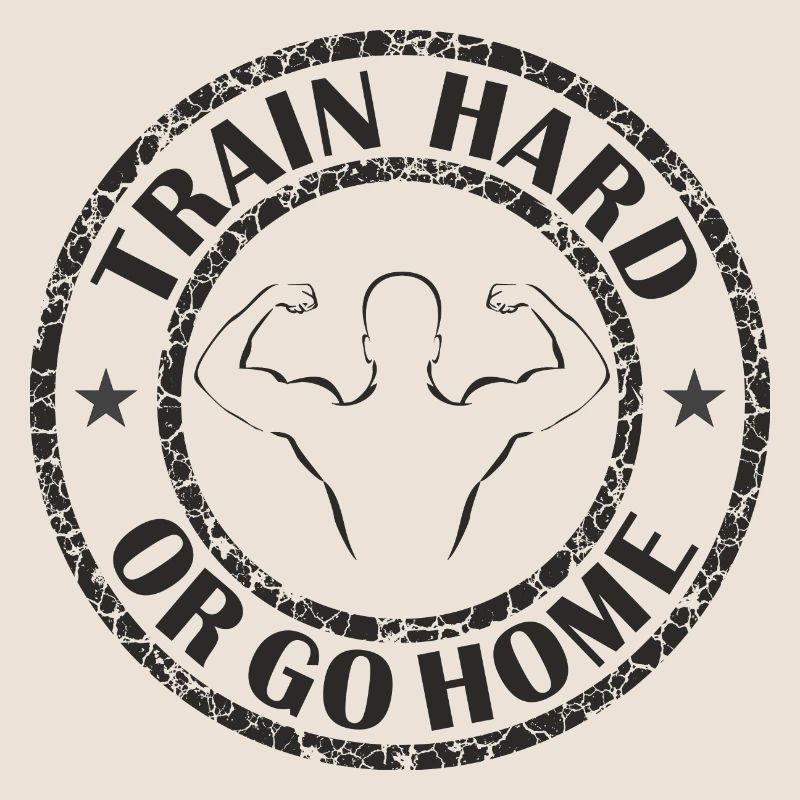 Trainiere hart oder geh nach Hause