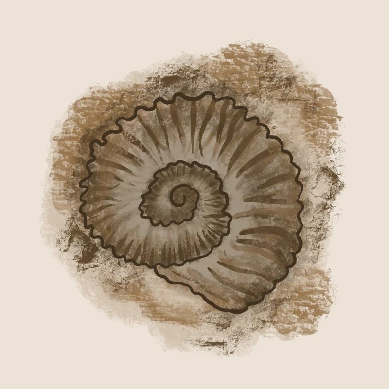 Antique Shell Illustration
