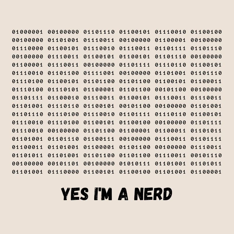 Ich bin ein Nerd