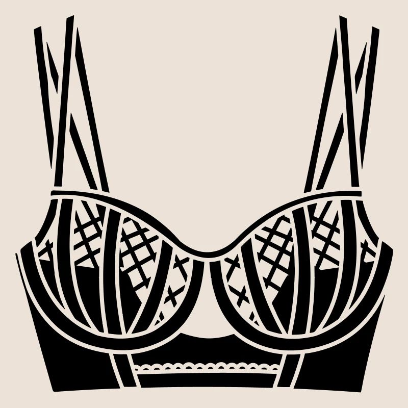 BH-Dessous-Logo für Geschäft oder Verkäufer