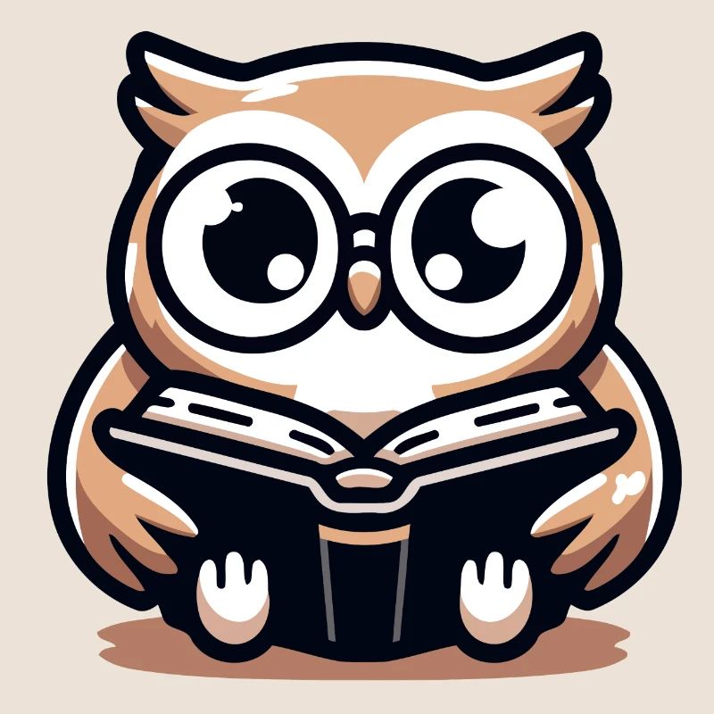Wise Owl Reader Bookish Charm