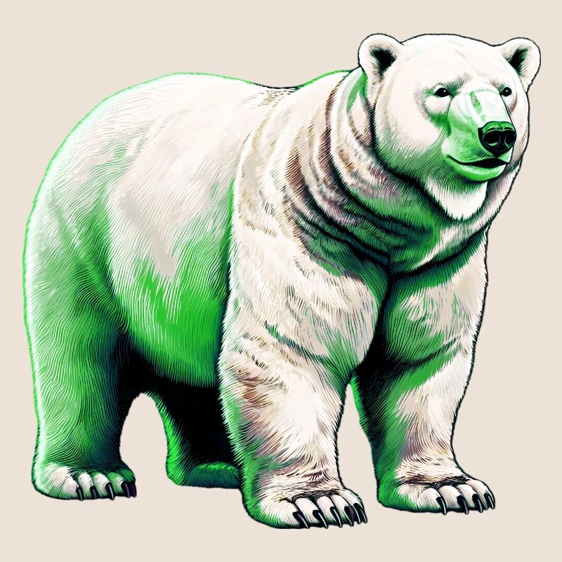 Weißer Eisbär