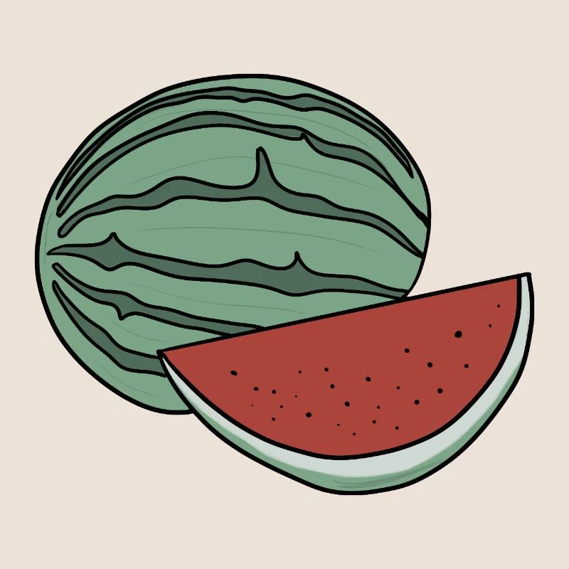 Délicieux fruit pastèque