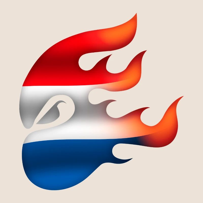 Drapeau des Pays-Bas - Pays-Bas - Ninja