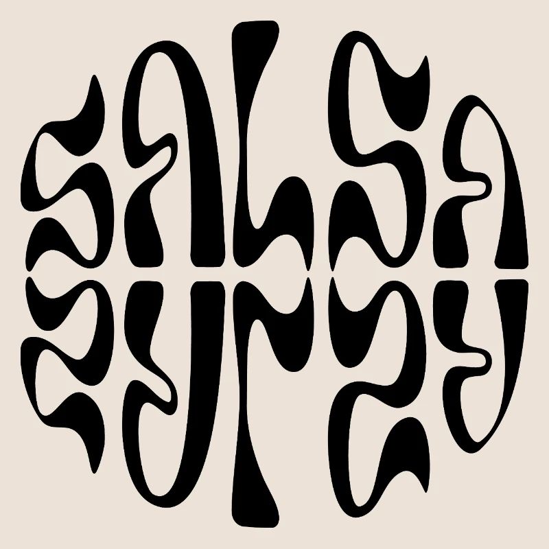 Conception de logo typographique Salsa