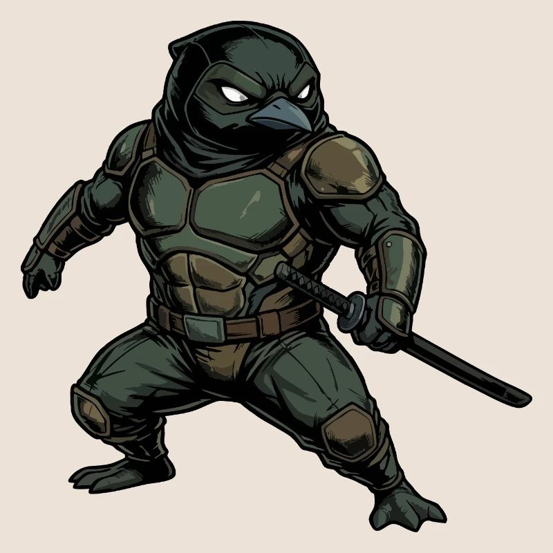 Ninja Pingouin Féroce