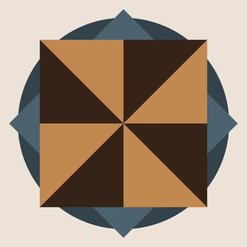 PYRAMID CORE GEOMETRY | Basic Shapes Artwork