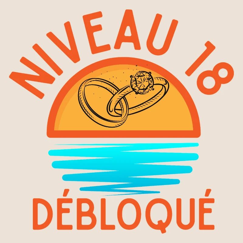 Niveau 18 Débloqué, une touche créative et joyeuse