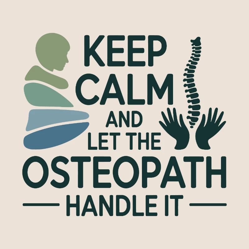 Osteopath Keep Calm Handle It Professional 